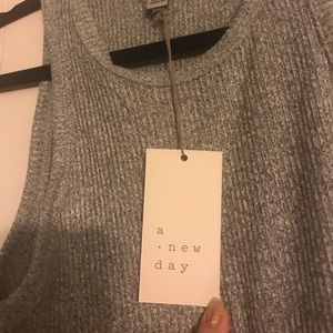 A New Day Soft Ribbed Tank Top